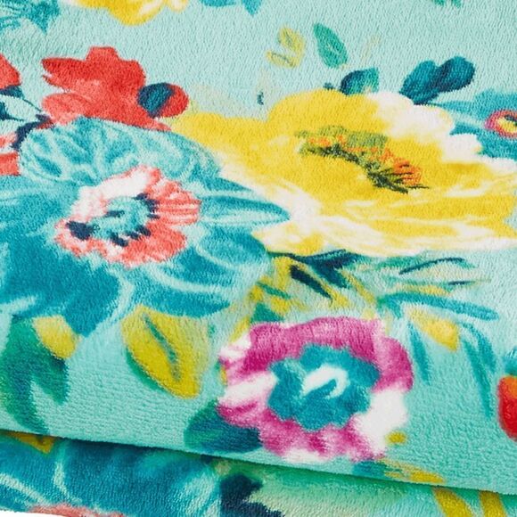 NEW The Pioneer Woman Plush Reversible Throw - Sweet Romance - Picture 3 of 5